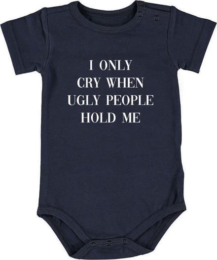 Baby Romper Grappig Kraamcadeau Geboorte Jongen