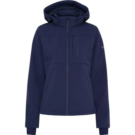Softshell Capuchon Volledige Rits Paardrijden Damesjas Catago Vanetta