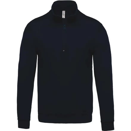 Kariban Sweater met ritskraag K478 - Navy - XL