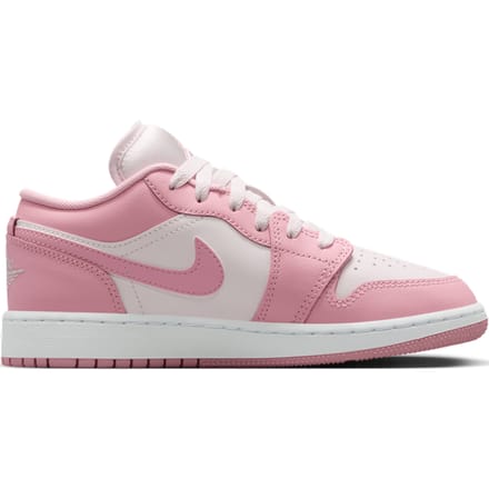 Jordan 1 Low Kindersneakers - Rood - Maat 35.5 - Mesh/Synthetisch
