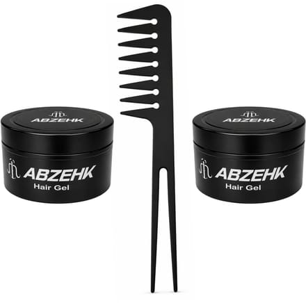 Haargel - Ultra Hard Touch - Transparant - 450ml - Abzehk - Met Styling Kam - Haarstylingtools