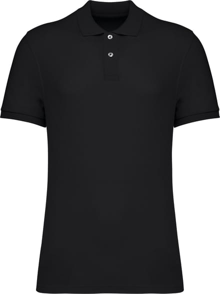 Native Spirit Ecologische herenpolo in piquétricot NS207 - Black - S