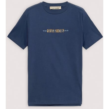 t-shirt man blauwe marine