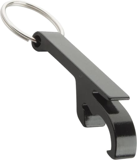Sleutelhanger Bieropener Sleutelhanger Bieropener sleutelhanger - Zwart