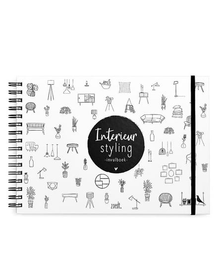 Zoedt invulboek - interieur styling boek