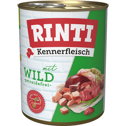 RINTI "Kennerfleisch" 6 x 800 g - Wild