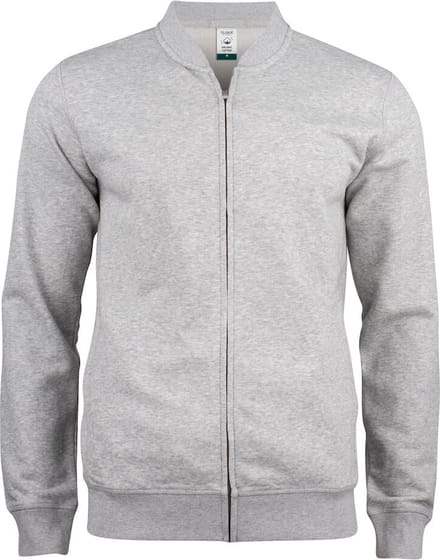 Clique Premium OC Cardigan 021006 - Grijs-melange - M
