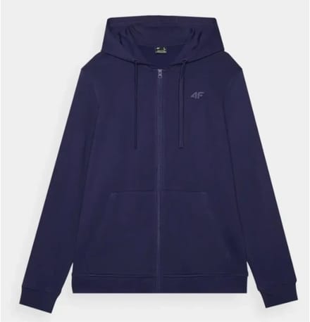 4F M1466 Marineblauwe Herenritsweater Regular Fit XXL