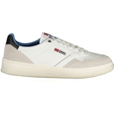 Noorwegen 1963 Bianco Polyurethaan Heren Sneakers