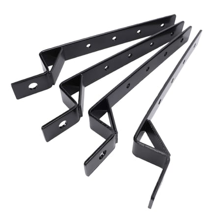 Support de montage universel pour sacoches de moto Robuste Réglable Remplacement pour modèle Cruiser Suzuki gray