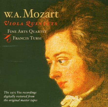 Francis Tursi, Fine Arts Quartet - Mozart: Viola Quintets (2 CD)