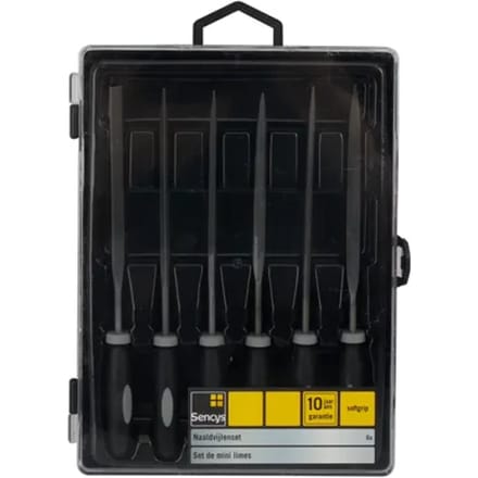 Sencys Naaldvijlenset – 6 Stuks