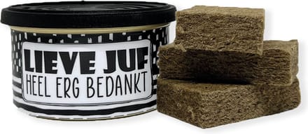 Autoparfum Geurblikjes - Heel erg bedankt lieve juf