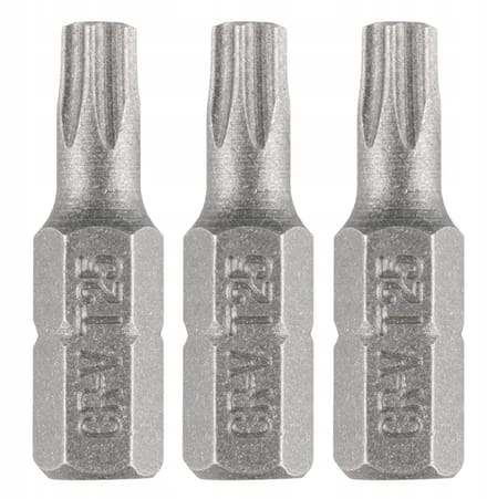 GRAFIET Torx T25 bits 25 mm - 3 stuks