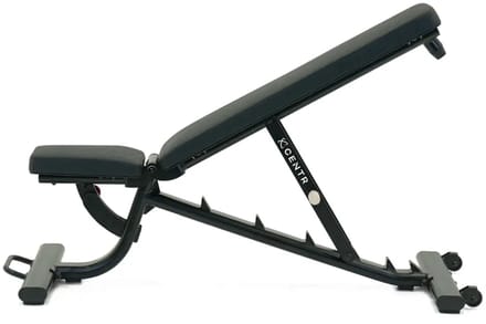 Centr FLB2.2 Inklapbare Workout Bench - Fitnessbank - Verstelbaar - Zwart