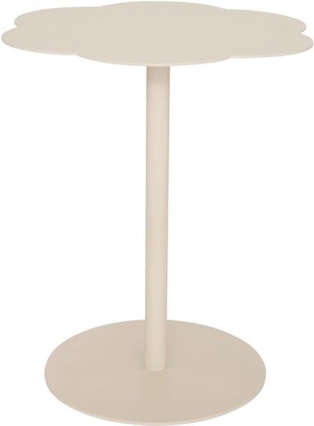Atmosphera Fiora Bijzettafel - Ø43xH51cm - Ivoor