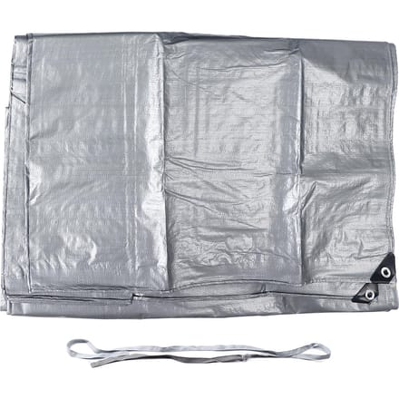 Poly Zeilhoes Dik Dubbel Zilver Waterdicht Warmte-isolerend Zonwerend Scheurbestendig Multifunctioneel white