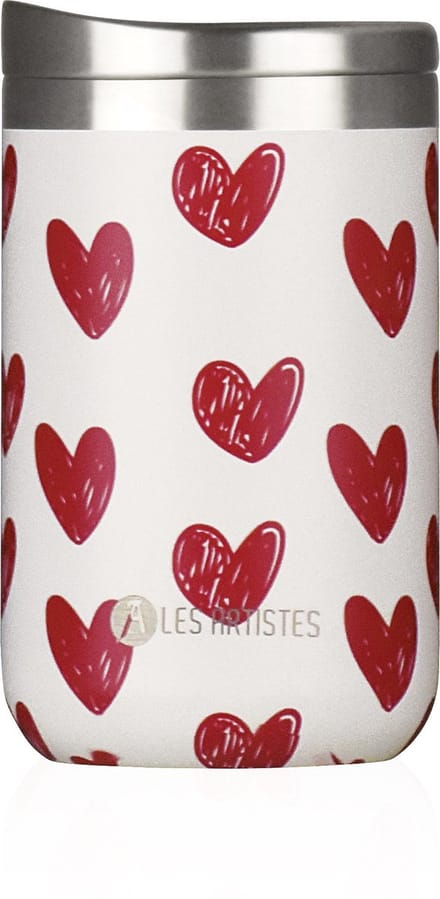 Les Artistes Paris - Thermosbeker reisbeker 350ml - Heart - LP-A4370