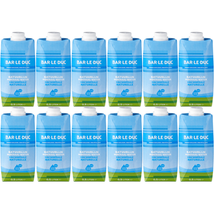 Bar Le Duc mineraalwater - 12 x 0,5 L
