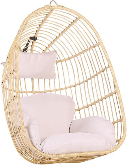 CASOLI - Hangstoel - Natuurlijk - PE rotan