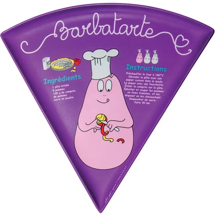 Kinderbordje in de vorm van barbapapa petit jour barbatarte