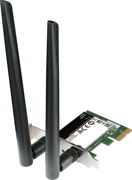 D-Link DWA-582 - Netwerkkaart en -adapter - PCIe Adapter - WiFi 5