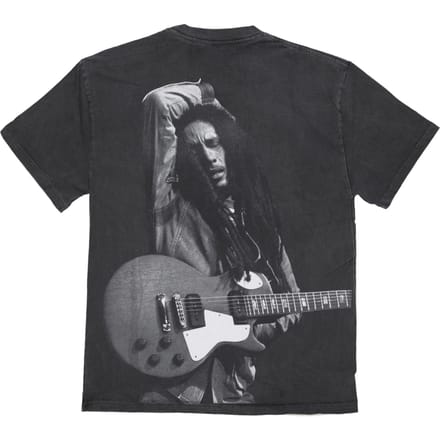 Redemption Tee X Bob Marley zwart heren-T-shirt
