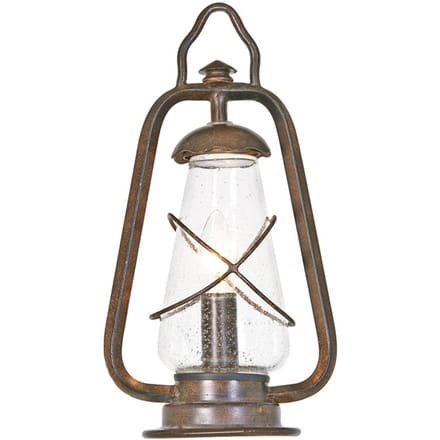 Elstead Lighting Mini LED Tuin Pilaar Miners | 1X E27 Max 60W | IP44 (Outdoor) | Old Bronze