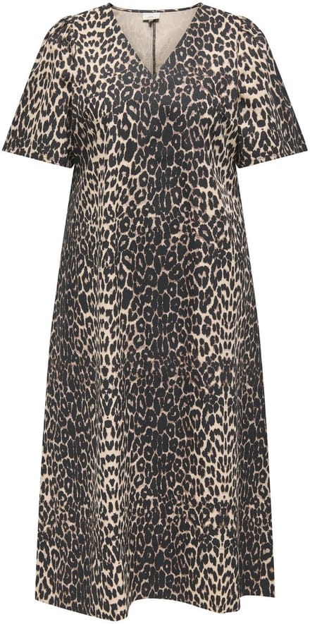 ONLY Carmakoma Jurk CARLINA Midi-jurk