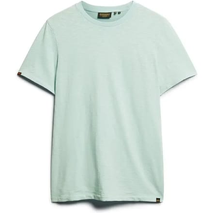 Superdry Slub T-Shirt Melange Lichtblauw