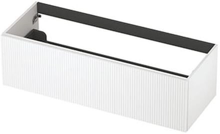 INK - Onderkast 1L Gelakt Gefreesd Tbv Greep - 1200x450x350 Mm - Mat Wit