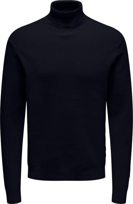 ONLY & SONS ONSPHIL REG 12 STRUC ROLL NECK KNIT NOOS Heren Trui - Maat L