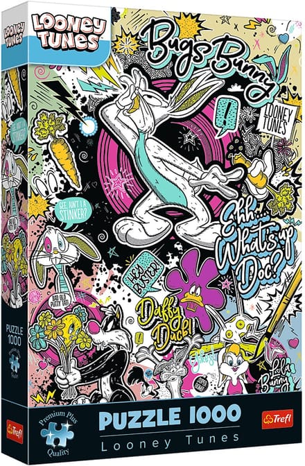 Trefl legpuzzel Looney Tunes 1000 stukjes - cartoon puzzel.