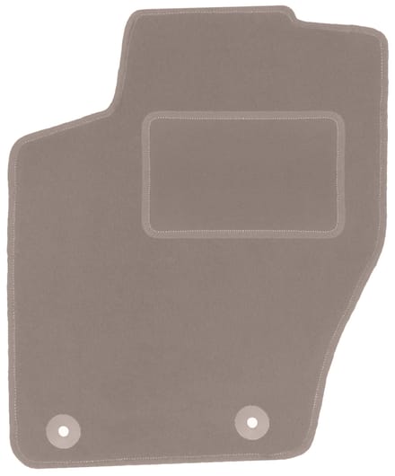 Beige bestuurdersmat voor: Citroen C4 I coupé, hatchback (2004-2010)