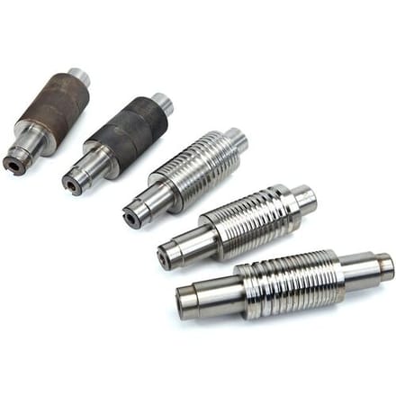 HBM NS 320 Strekwals, Juwelierswals Met 7 Rollen