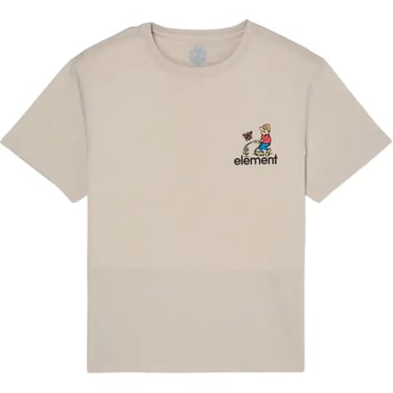 Element Gardening T-shirt Met Korte Mouwen Beige 14 Years Jongen