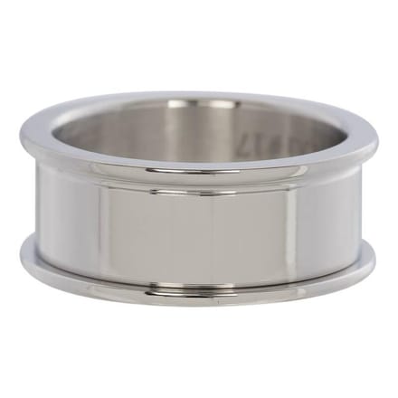 iXXXi Basisring zilverkleurig 8mm - maat 16,5