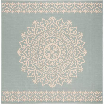 Vloerkleed Bastia Vierkant in- & outdoor | Safavieh