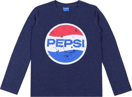Grafiet PEPSI blouse met lange mouwen
