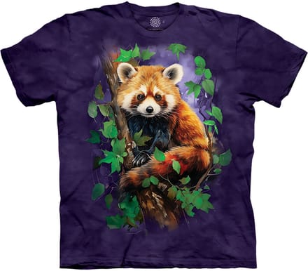 T-shirt Red Panda's Outlook M