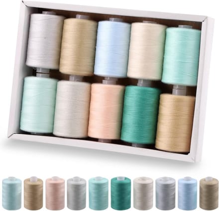 Sterk Polyester Naaigaren Set voor Naaimachine en Hand Naaien