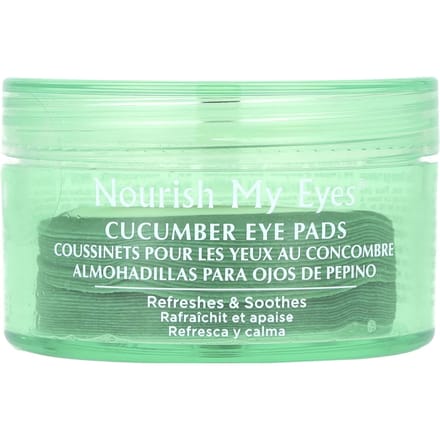 Nourush My Eyes®, Komkommer Oogpads, 36 Pads beige