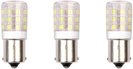 SPL Ba15d LED Lamp 3W - Neutraal Wit - 250lm - LED Buislamp T18 - 3 Stuks