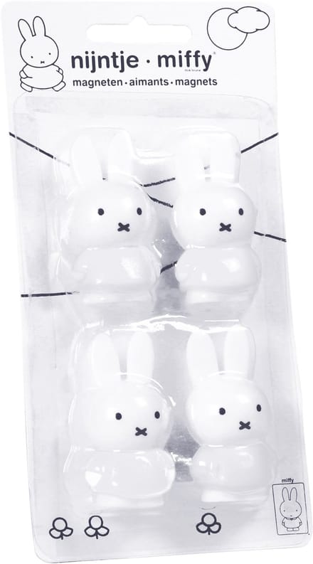 Atelier Pierre Nijntje Magneetjes Puur 4 Stuks