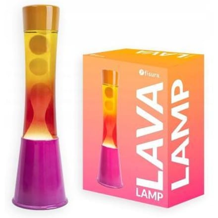 Lava Lamp tower Pink And Orange Gradient van Fisura