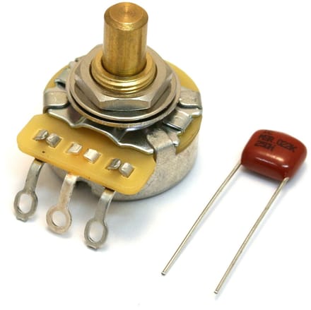 Fender Poti 250 Kohm Solid Shaft No Load - Potentiometer voor gitaar