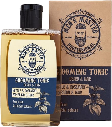 Men's Master Grooming Tonic – Volume & Textuur voor Haar & Baard – Hittebescherming & Styling – 120ml