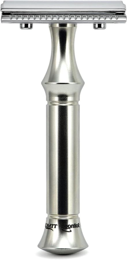 Scheermes Staal - Klassiek Scheermes - Glad Scheren - Gesloten Kam - 80 mm - Zilver