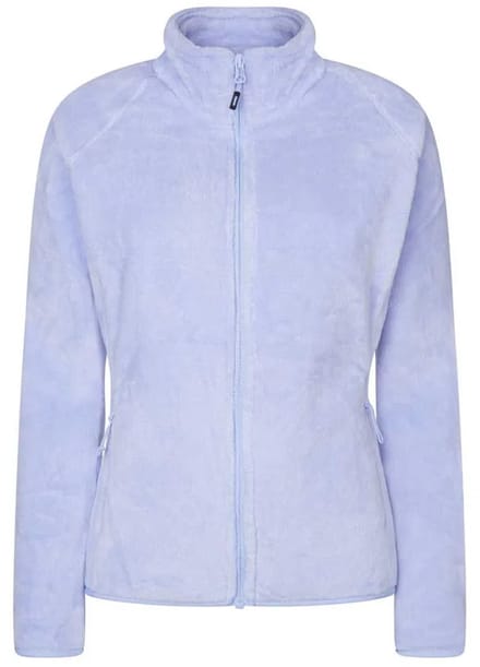 Rock Experience Polar Mock Neck Fleece Met Volledige Rits Paars S Vrouw