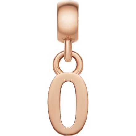 Daniel Wellington DW Charm Number 0 Rose Gold